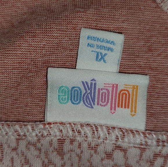 LulaRoe Cassie XL pink - Picture 4 of 4